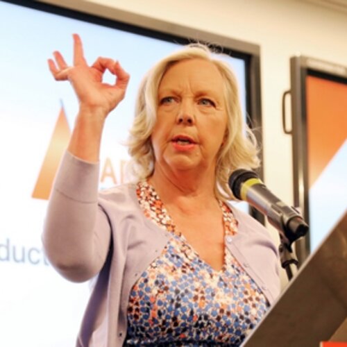 Deborah Meaden celebrates innovative products at the Spark Showcase 2018