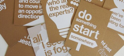 Knee High Design Challenge: 8 cards open up design debate