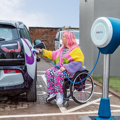 Duku EV Electric car charging CREDIT Duku