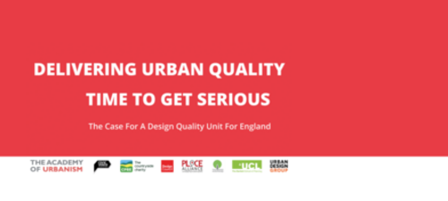 Delivering urban quality, time to get serious