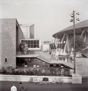 Image: Dome of Discovery at the South Bank, London - 1951 ©Design Council / University of Brighton Design Archives